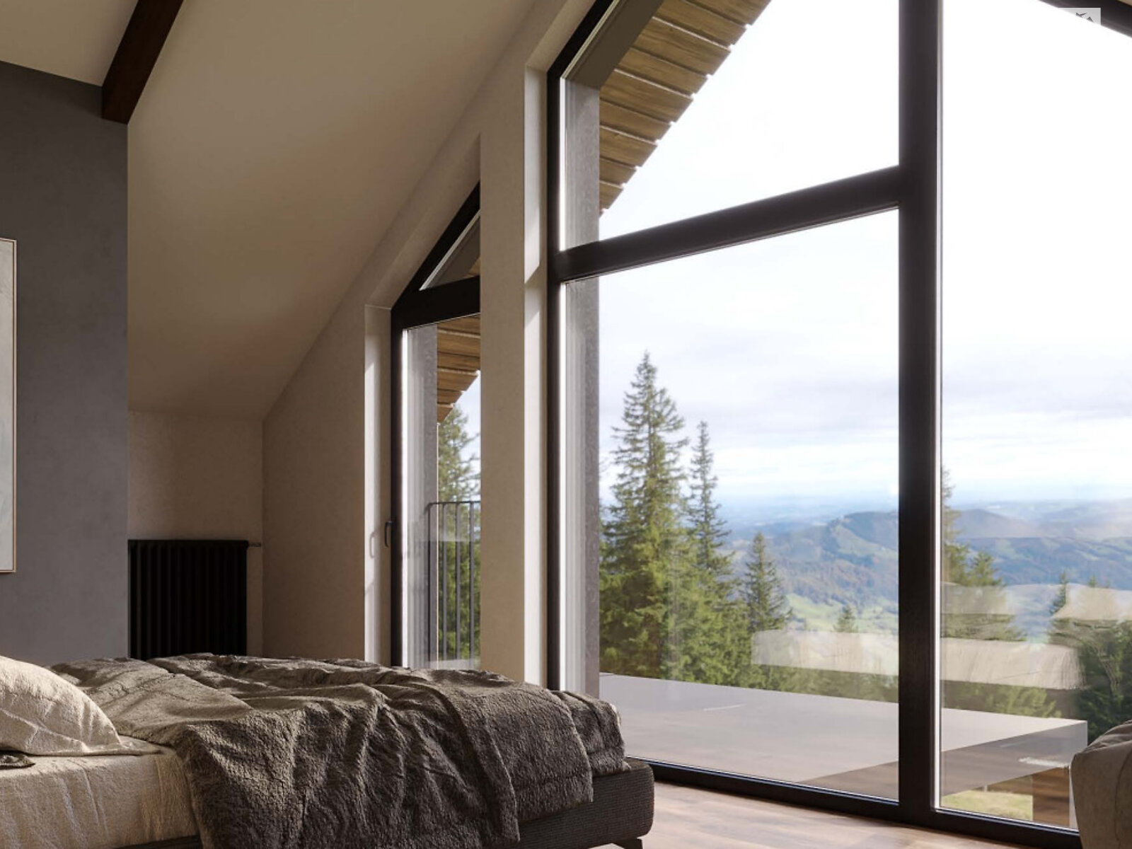 двухэтажный дом с отоплением, 122 кв. м, кирпич. Продажа в Полянице фото 1