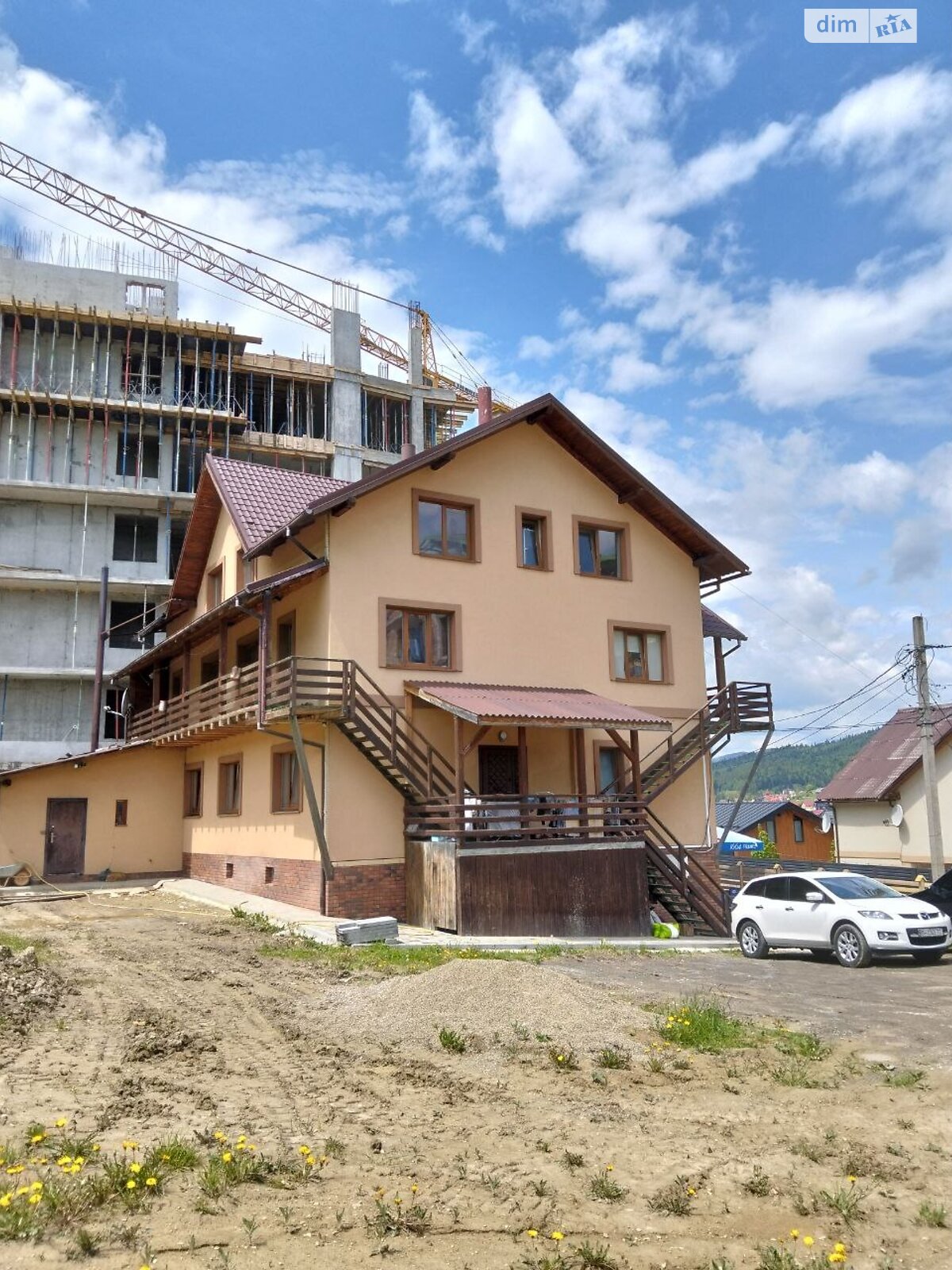 чотириповерховий будинок з ремонтом, 497 кв. м, газобетон. Продаж у Поляниця фото 1