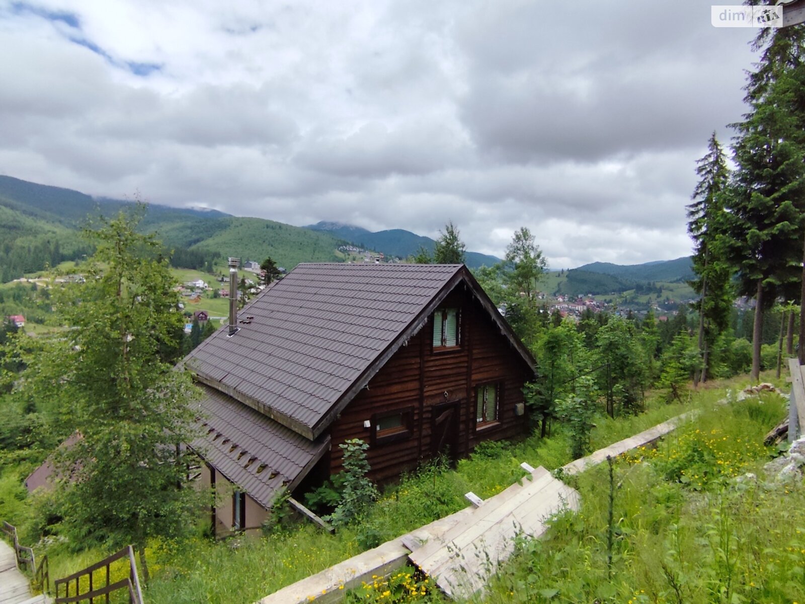 триповерховий будинок з балконом, 120 кв. м, брус. Продаж у Поляниця фото 1 триповерховий будинок з балконом, 120 кв. м, брус. Продаж у Поляниця фото 1