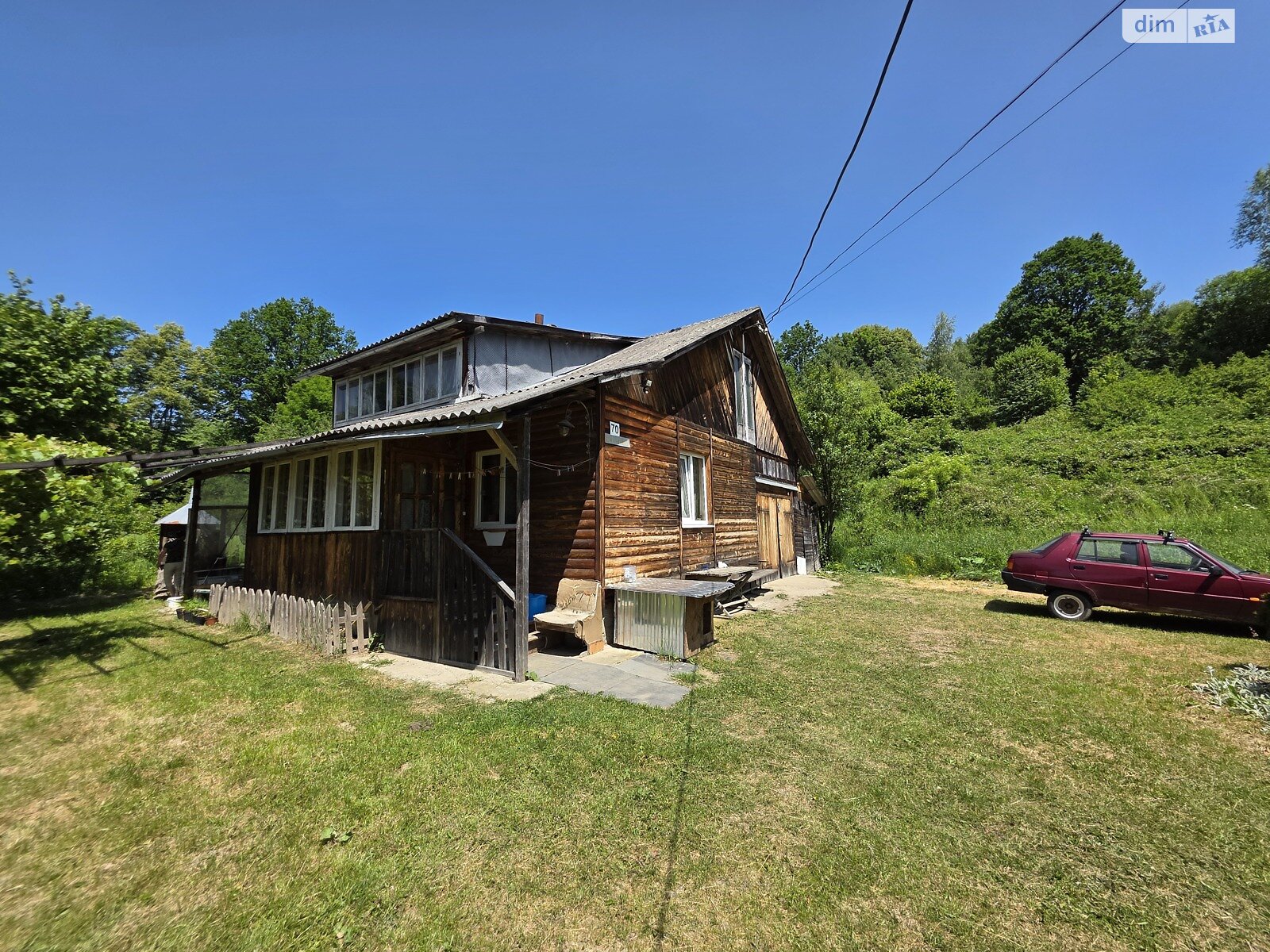 двоповерховий будинок з верандою, 80.2 кв. м, дерево та цегла. Продаж у Посічі фото 1