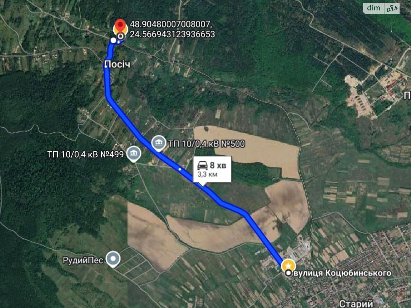 двоповерховий будинок з верандою, 80.2 кв. м, дерево та цегла. Продаж у Посічі фото 1