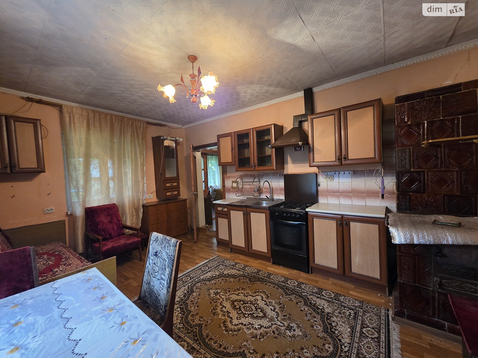 двухэтажный дом с верандой, 80.2 кв. м, дерево и кирпич. Продажа в Посич фото 1