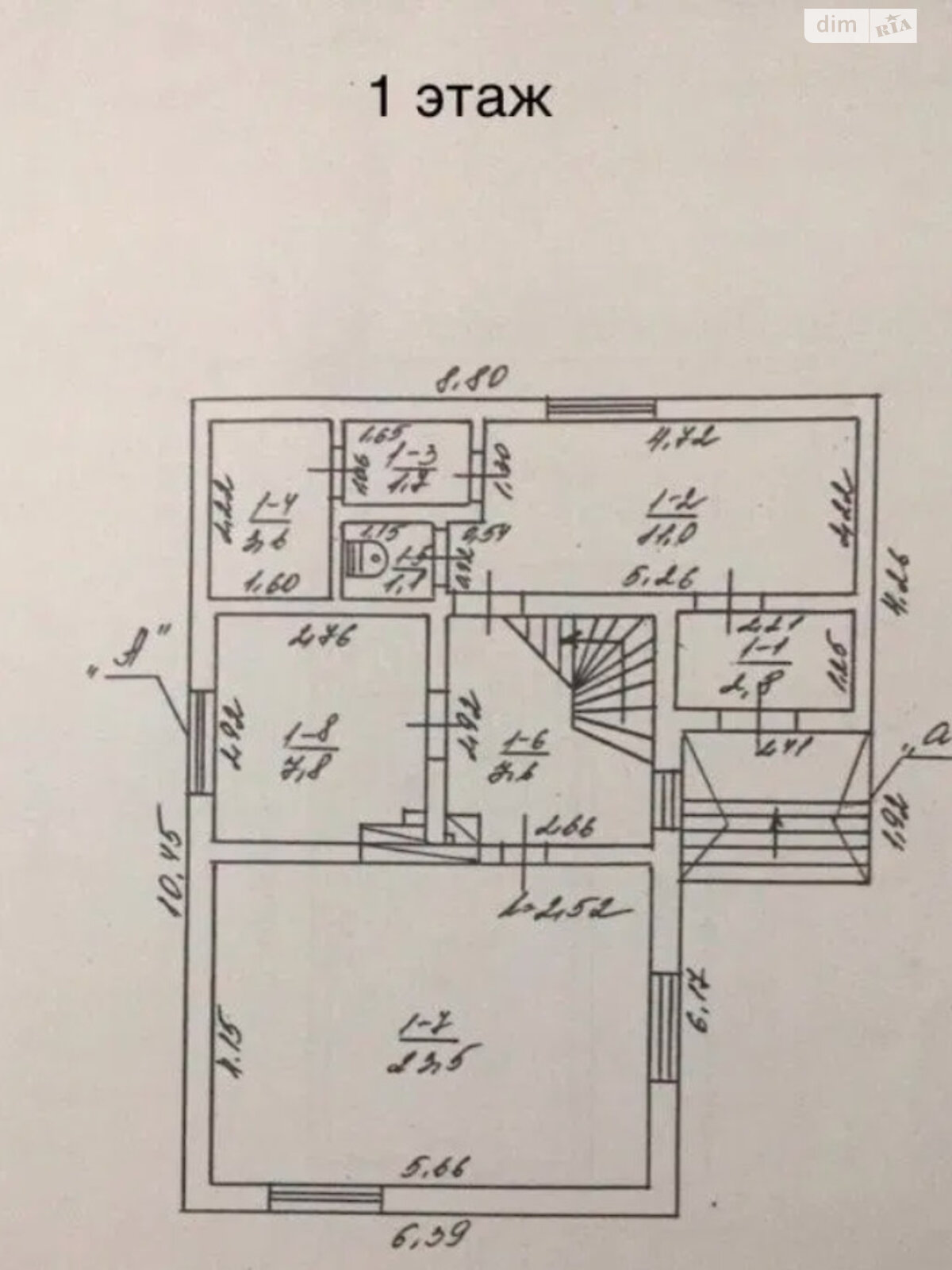 двухэтажный дом с гаражом, 120 кв. м, газобетон. Продажа в Прибрежном фото 1