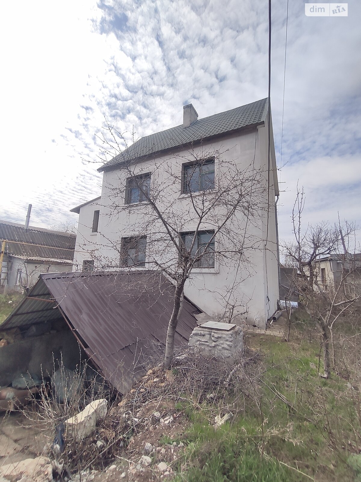 двоповерховий будинок з мансардою, 198 кв. м, ракушняк. Продаж у Прилиманському фото 1