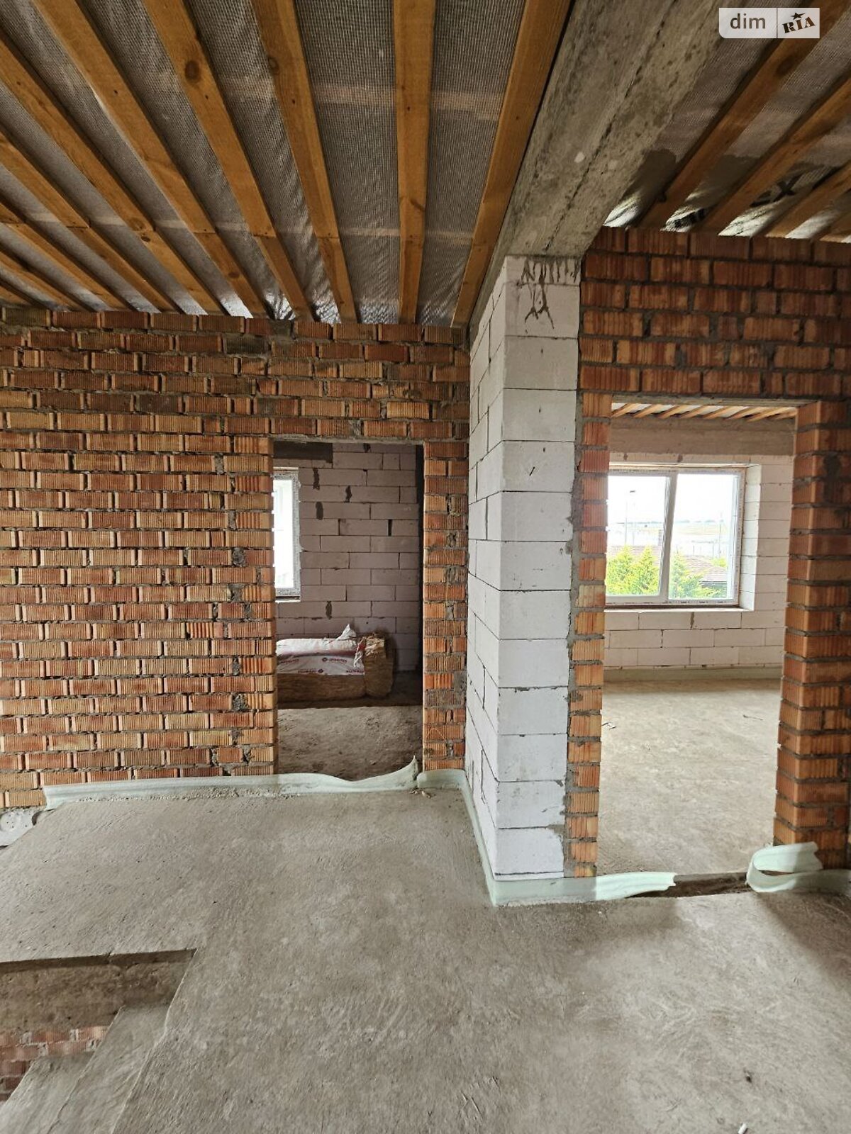 двоповерховий будинок з верандою, 139.5 кв. м, цегла. Продаж у Прилиманському фото 1