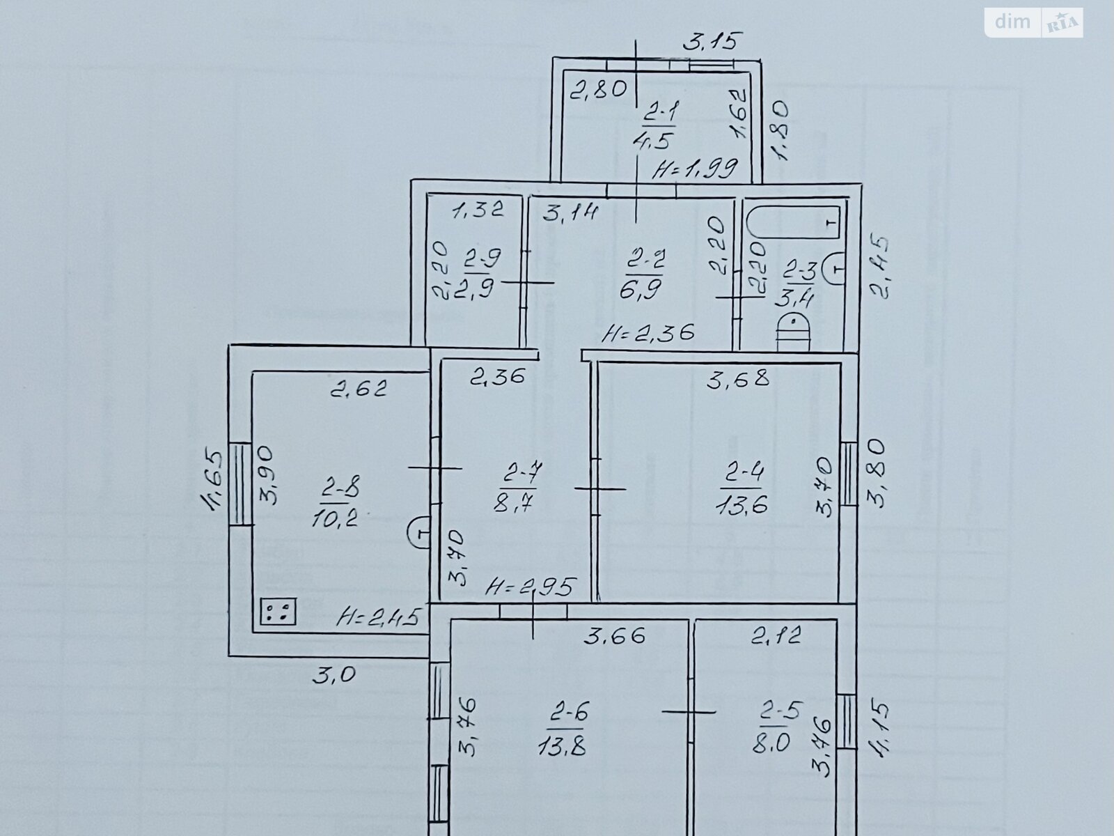 одноповерховий будинок, 72 кв. м, цегла. Продаж у Прилуках фото 1