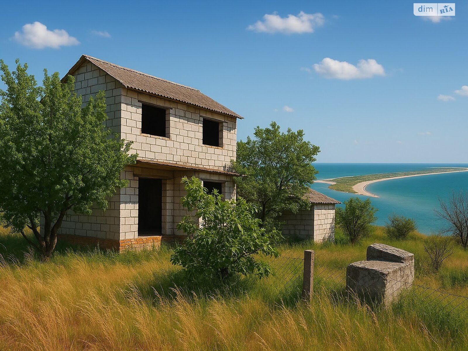 двухэтажный дом с верандой, 120 кв. м, керамзитобетон. Продажа в Приморском фото 1 двухэтажный дом с верандой, 120 кв. м, керамзитобетон. Продажа в Приморском фото 1