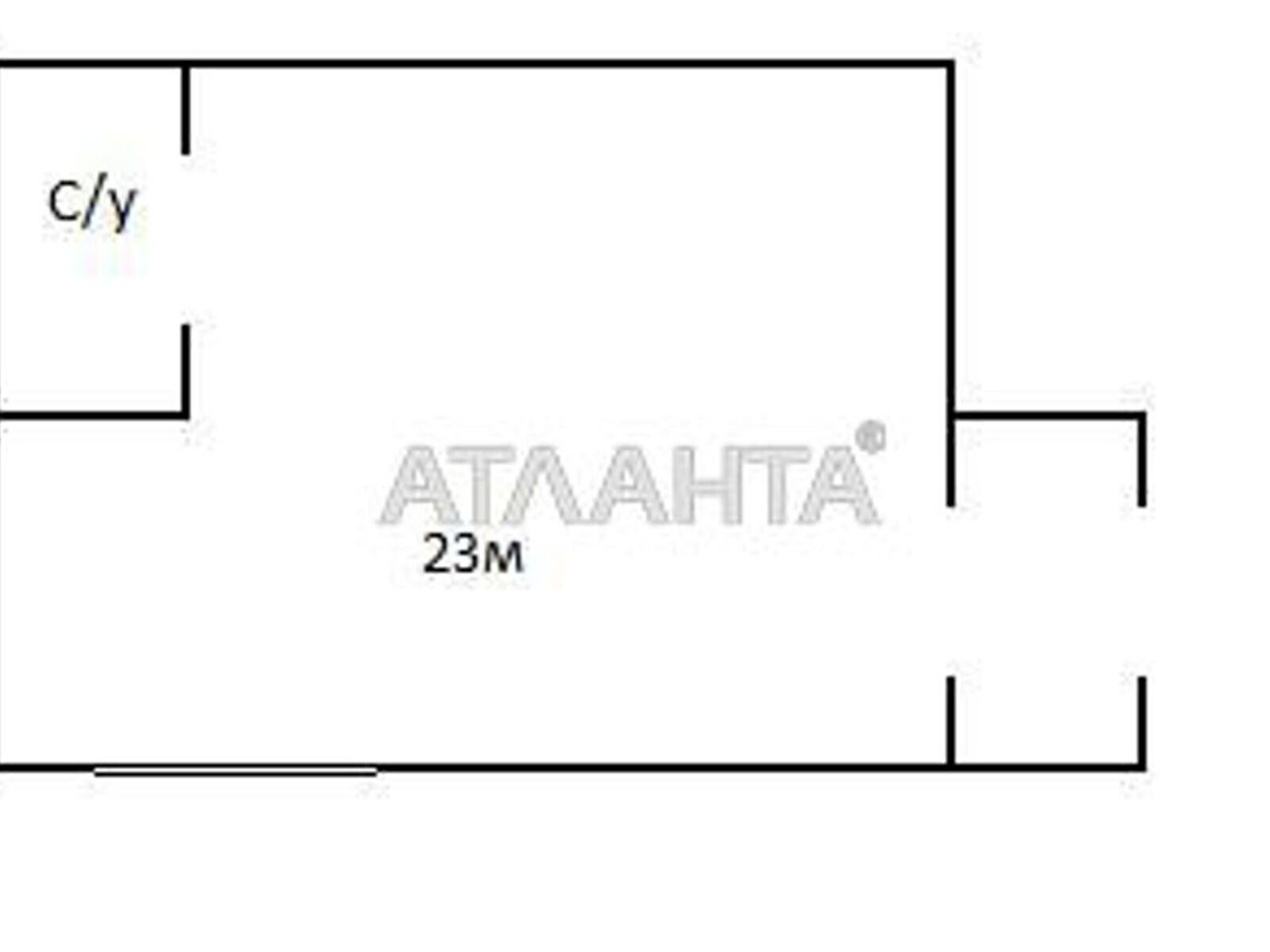 одноэтажный дом, 25 кв. м, ракушечник (ракушняк). Продажа в Протопоповке фото 1