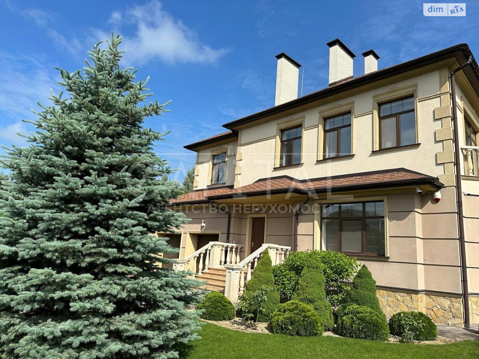 двухэтажный дом с гаражом, 467.7 кв. м, кирпич. Продажа в Процеве фото 1 двухэтажный дом с гаражом, 467.7 кв. м, кирпич. Продажа в Процеве фото 1