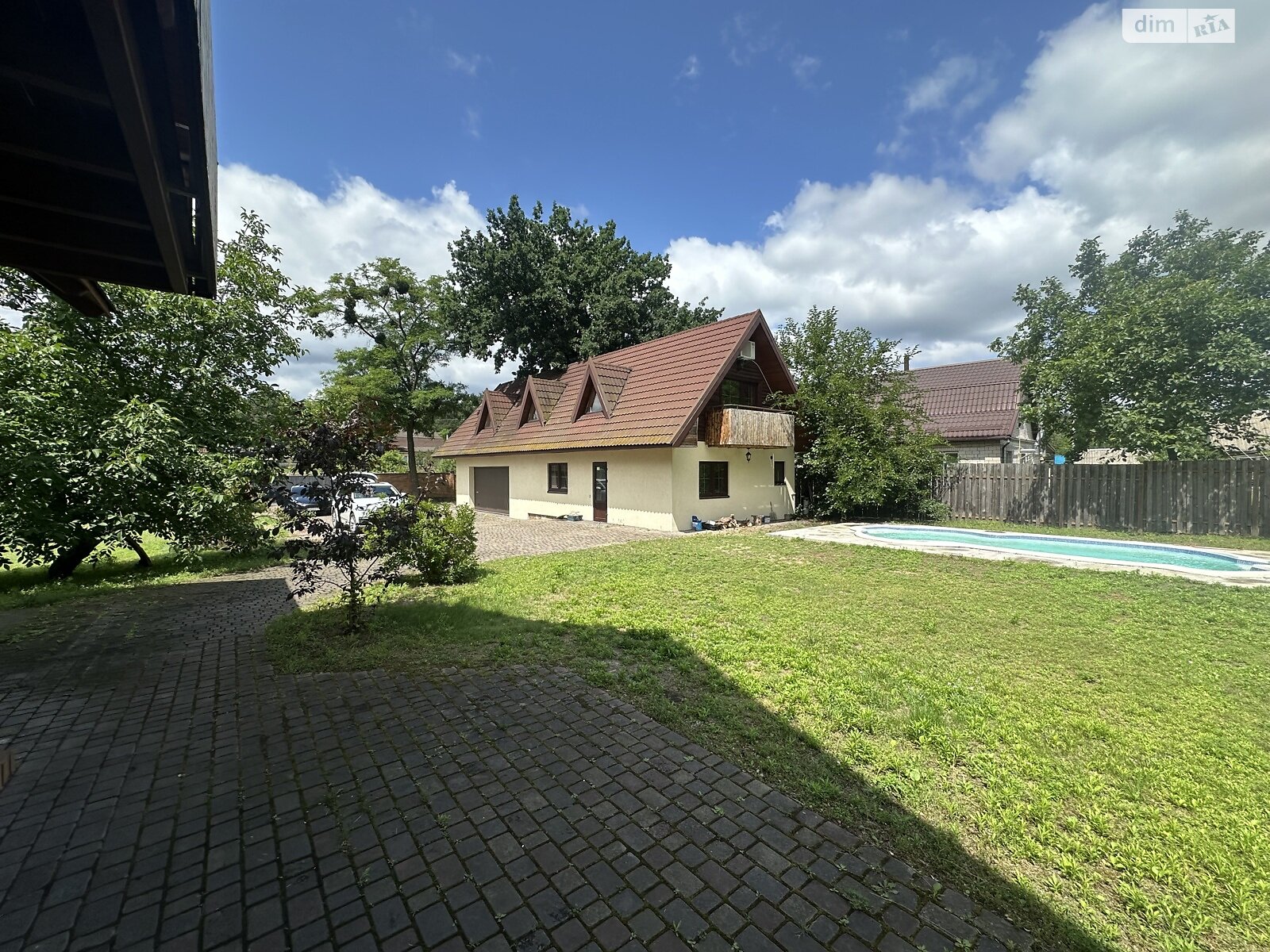 двухэтажный дом с верандой, 245 кв. м, кирпич. Продажа в Процеве фото 1