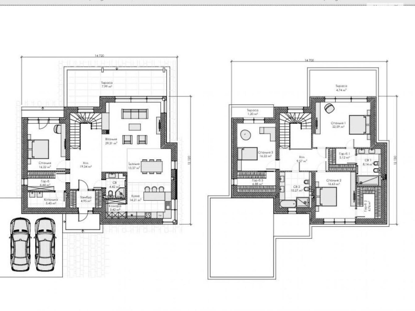 двухэтажный дом, 232 кв. м, кирпич. Продажа в Процеве фото 1 двухэтажный дом, 232 кв. м, кирпич. Продажа в Процеве фото 1