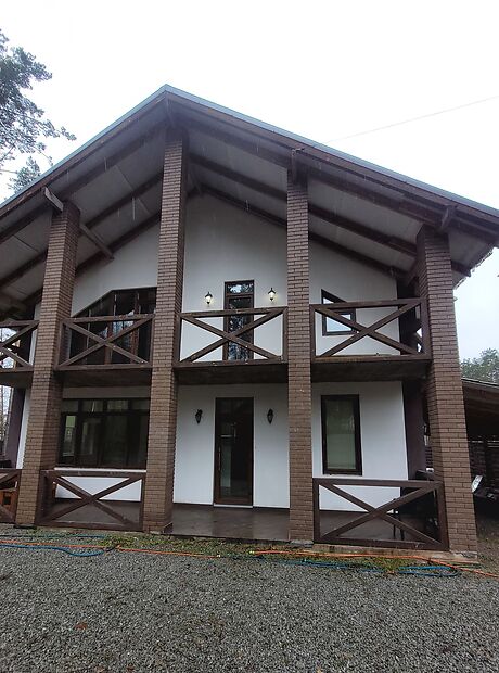 двухэтажный дом с балконом, 175 кв. м, пеноблок. Продажа в Пряжево фото 1 двухэтажный дом с балконом, 175 кв. м, пеноблок. Продажа в Пряжево фото 1