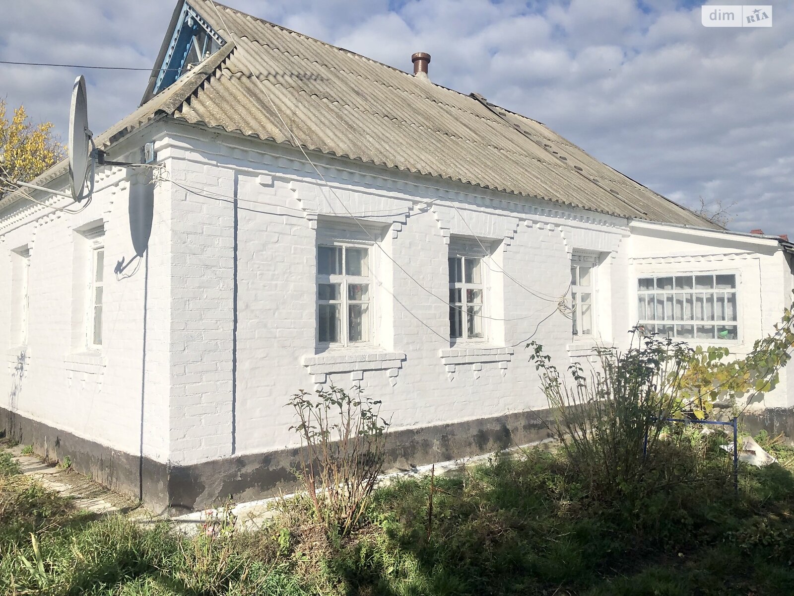 одноэтажный дом с верандой, 59.9 кв. м, кирпич. Продажа в Пугачовке фото 1