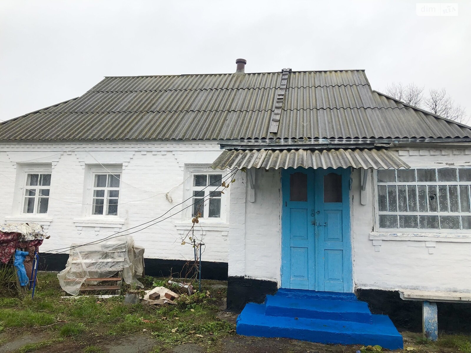 одноэтажный дом с верандой, 59.9 кв. м, кирпич. Продажа в Пугачовке фото 1