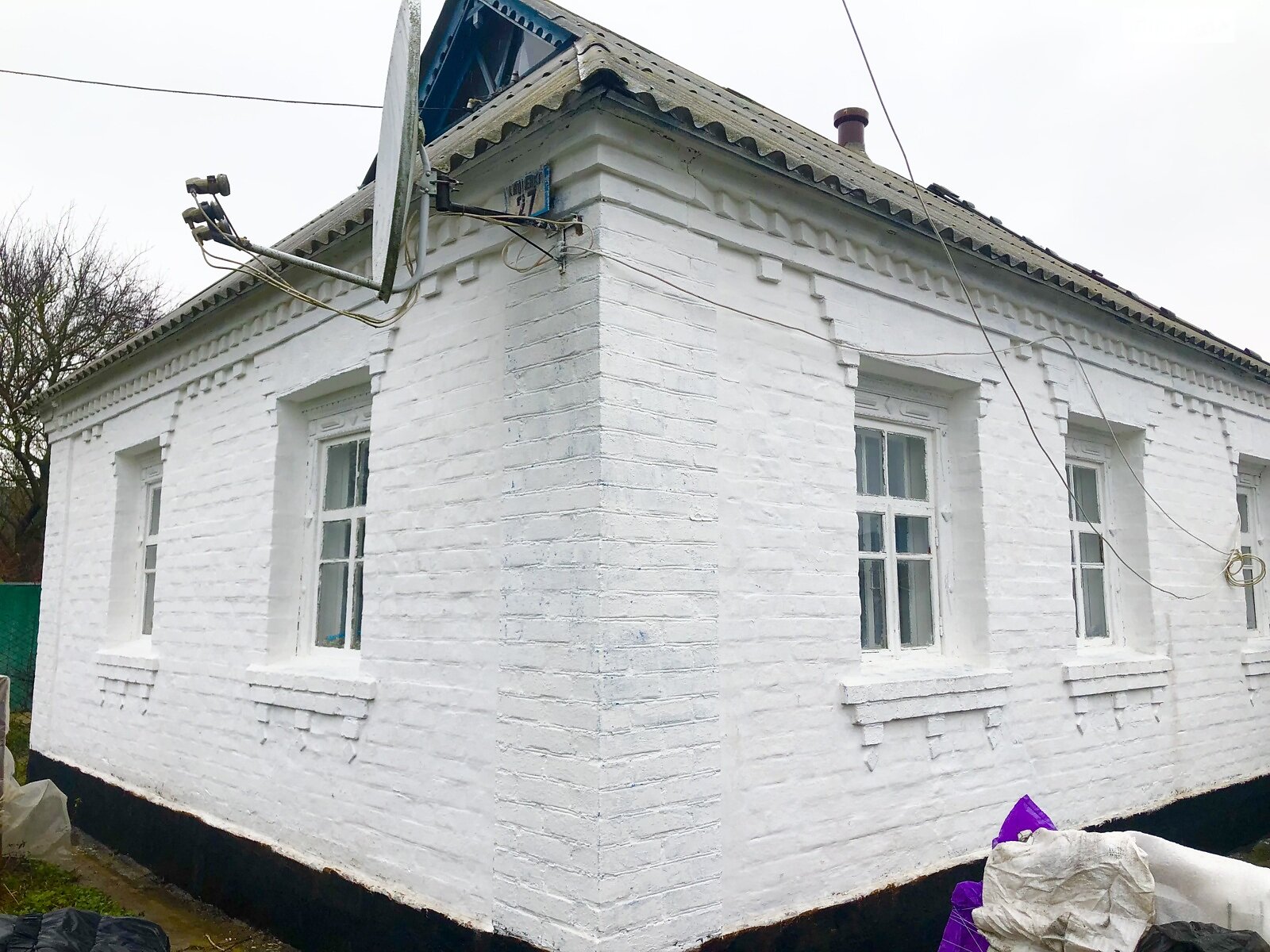 одноэтажный дом с верандой, 59.9 кв. м, кирпич. Продажа в Пугачовке фото 1