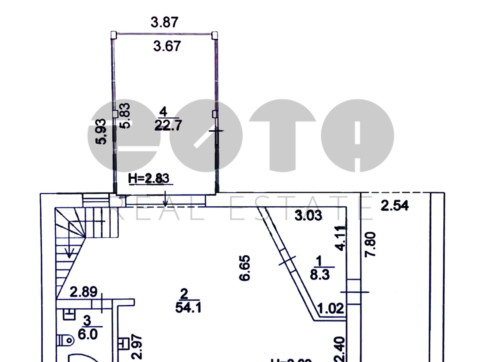 триповерховий будинок з верандою, 215.1 кв. м, цегла. Продаж у Пухівці фото 1 триповерховий будинок з верандою, 215.1 кв. м, цегла. Продаж у Пухівці фото 1