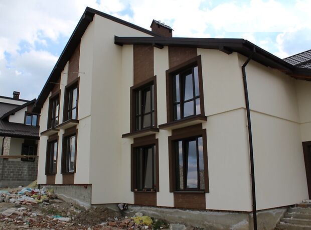двухэтажный дом с черновой отделкой, 155 кв. м, кирпич. Продажа в Сокольниках (Львовская обл.) фото 1 двухэтажный дом с черновой отделкой, 155 кв. м, кирпич. Продажа в Сокольниках (Львовская обл.) фото 1