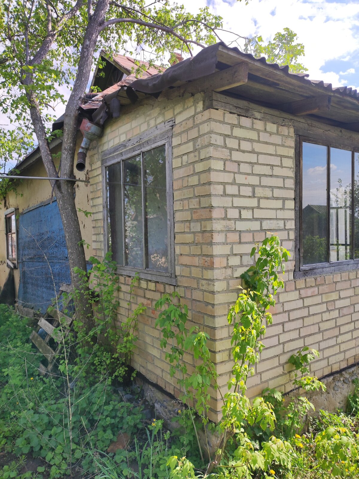 одноэтажный дом с верандой, 90 кв. м, кирпич саманный. Продажа в Пустоваровке фото 1 одноэтажный дом с верандой, 90 кв. м, кирпич саманный. Продажа в Пустоваровке фото 1