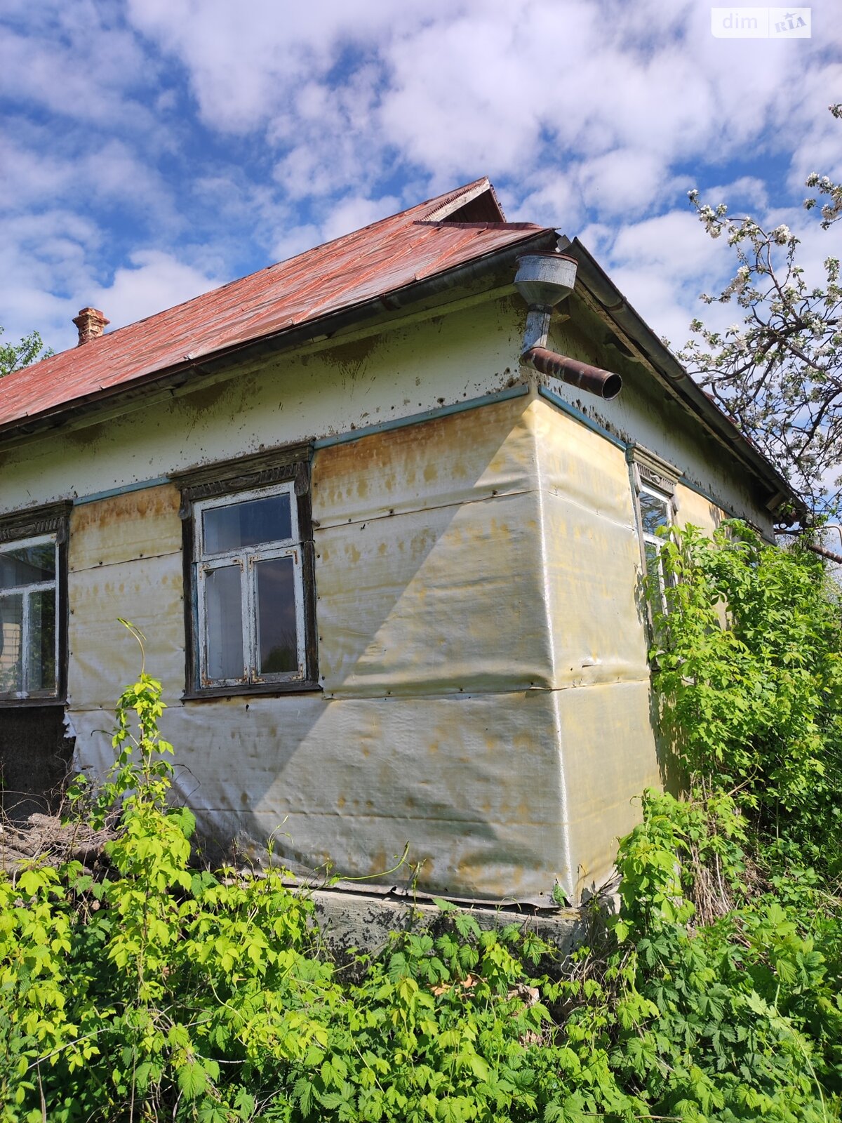 одноэтажный дом с верандой, 90 кв. м, кирпич саманный. Продажа в Пустоваровке фото 1 одноэтажный дом с верандой, 90 кв. м, кирпич саманный. Продажа в Пустоваровке фото 1