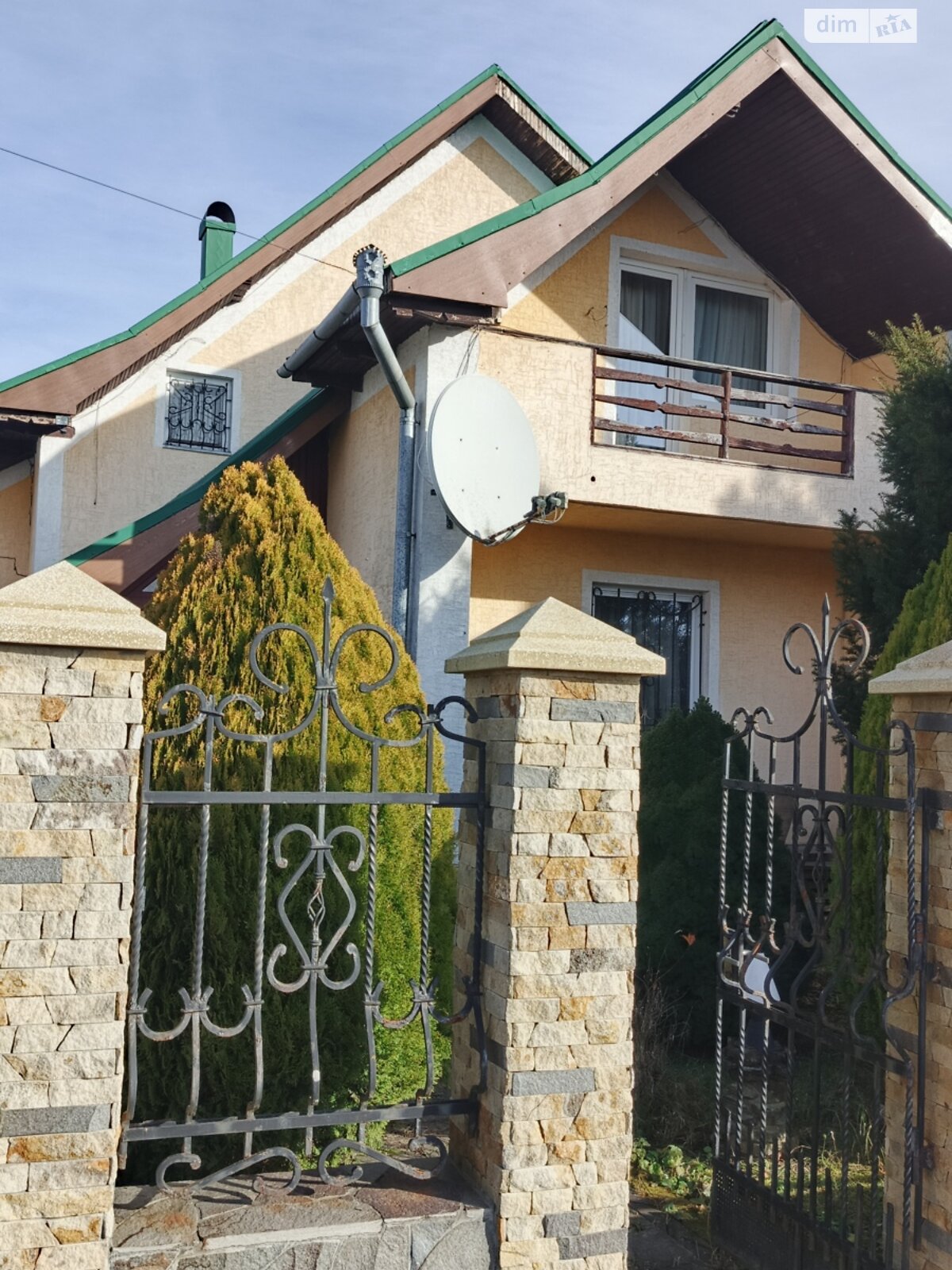 двухэтажный дом с верандой, 214.9 кв. м, кирпич. Продажа в Пядиках фото 1