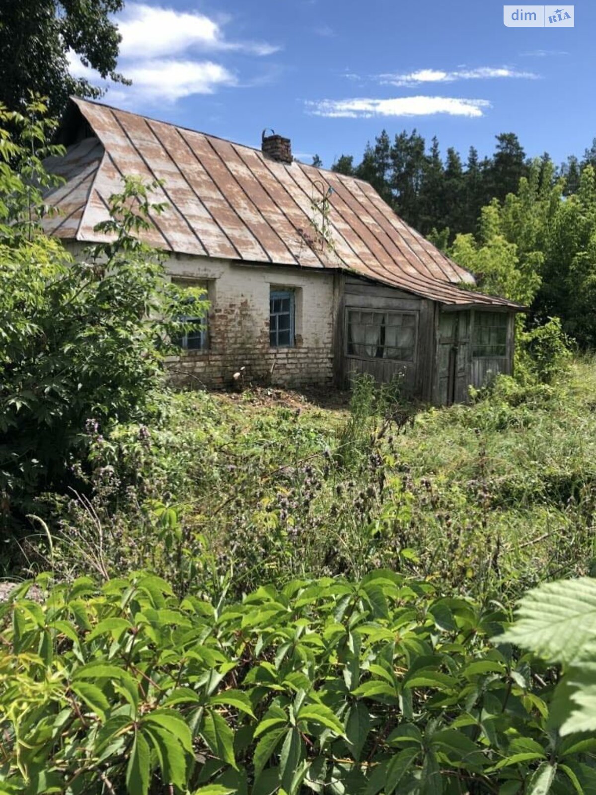 одноэтажный дом, 38.6 кв. м, дерево и кирпич. Продажа в Рачках фото 1 одноэтажный дом, 38.6 кв. м, дерево и кирпич. Продажа в Рачках фото 1