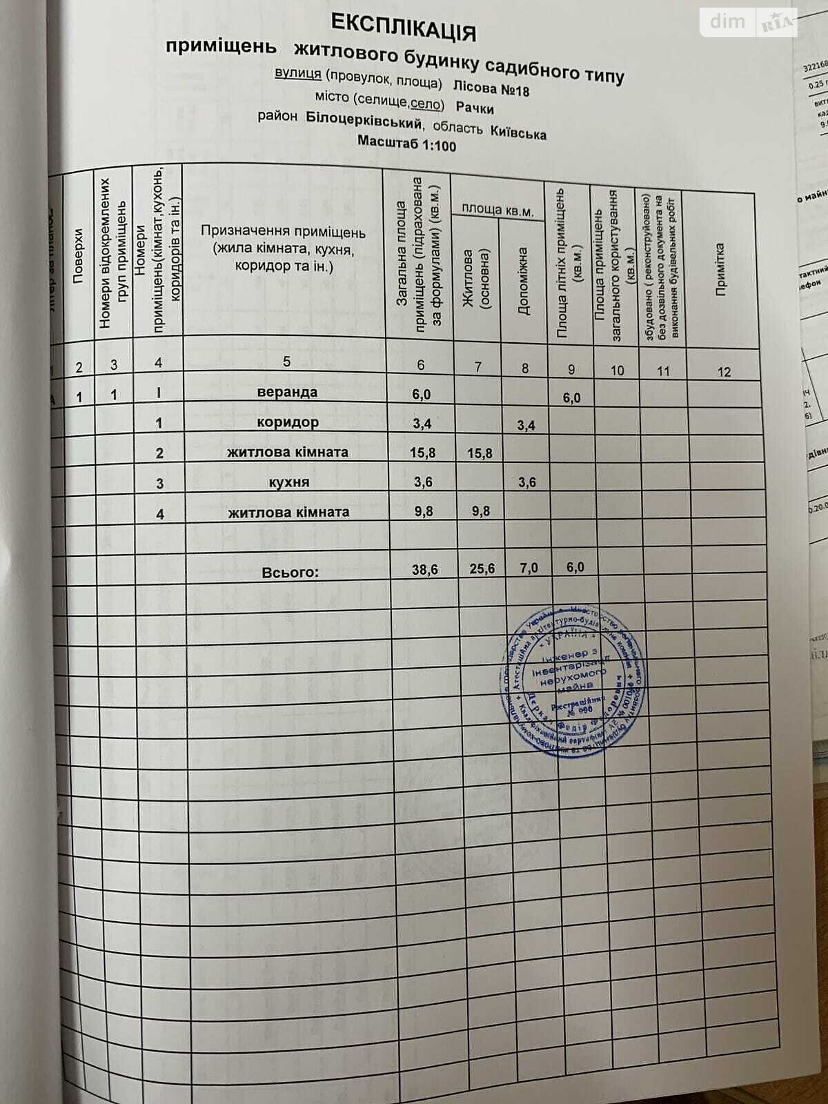 одноэтажный дом, 38.6 кв. м, дерево и кирпич. Продажа в Рачках фото 1 одноэтажный дом, 38.6 кв. м, дерево и кирпич. Продажа в Рачках фото 1