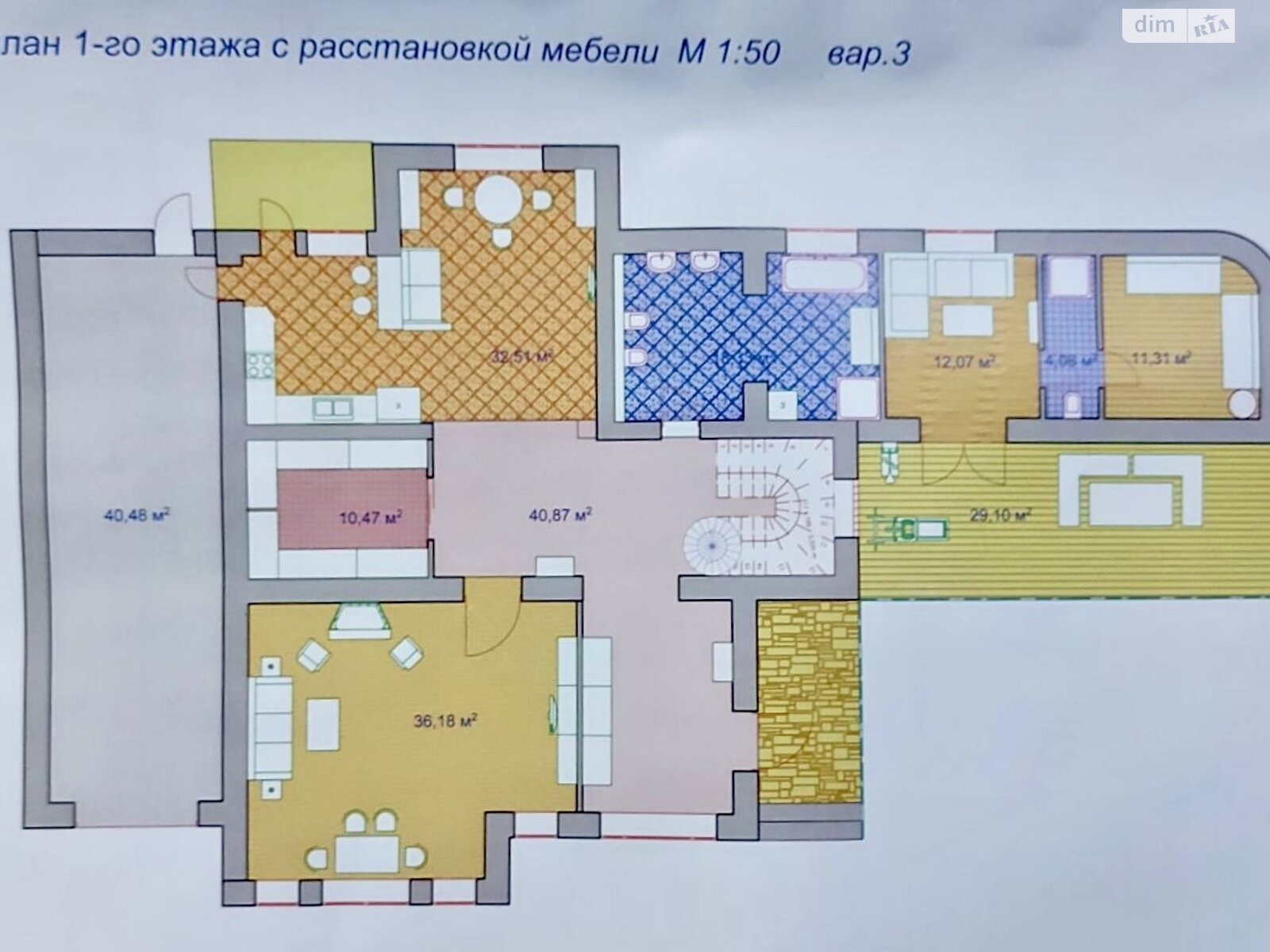 трехэтажный дом с верандой, 399 кв. м, кирпич силикатный. Продажа в Рае-Оленовке фото 1 трехэтажный дом с верандой, 399 кв. м, кирпич силикатный. Продажа в Рае-Оленовке фото 1