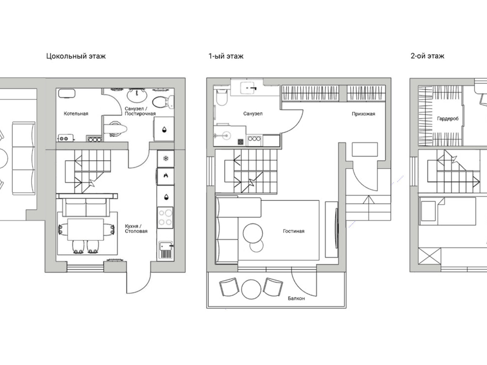 триповерховий будинок, 115 кв. м, піноблок. Продаж у Рай-Оленівка фото 1