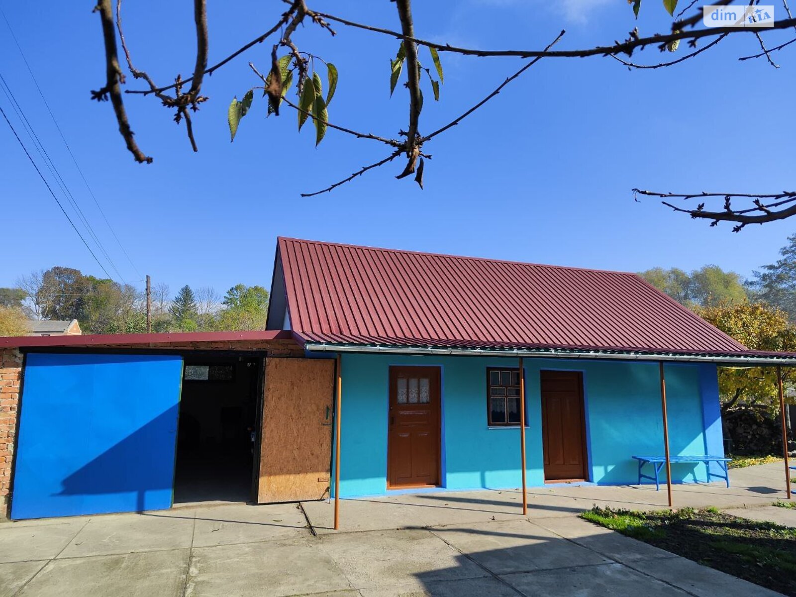 одноповерховий будинок з верандою, 51.4 кв. м, цегла. Продаж у Рідкодубах фото 1 одноповерховий будинок з верандою, 51.4 кв. м, цегла. Продаж у Рідкодубах фото 1