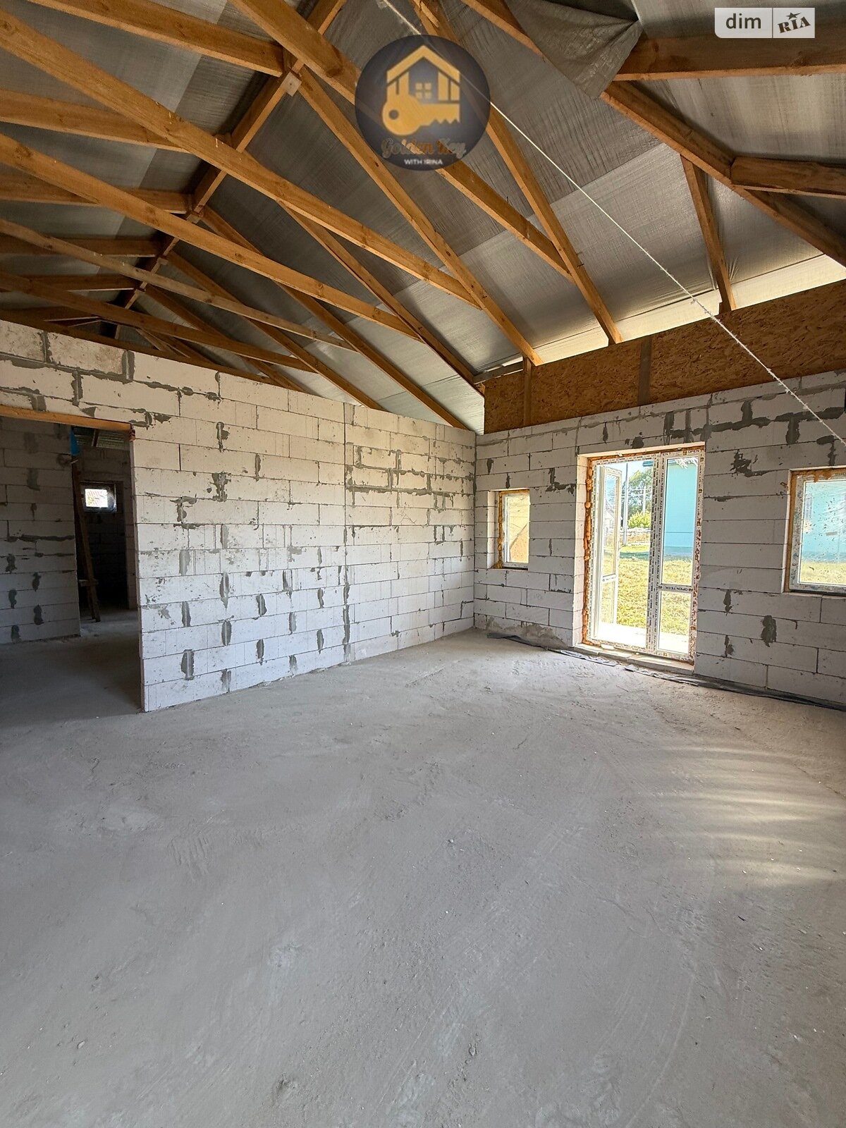 одноэтажный дом, 100.4 кв. м, газобетон. Продажа в Ревном фото 1