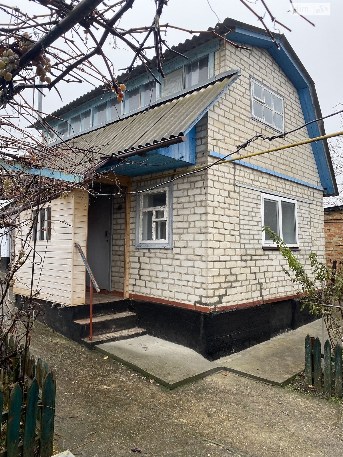 одноэтажный дом с верандой, 74.6 кв. м, кирпич. Продажа в Ржищеве фото 1