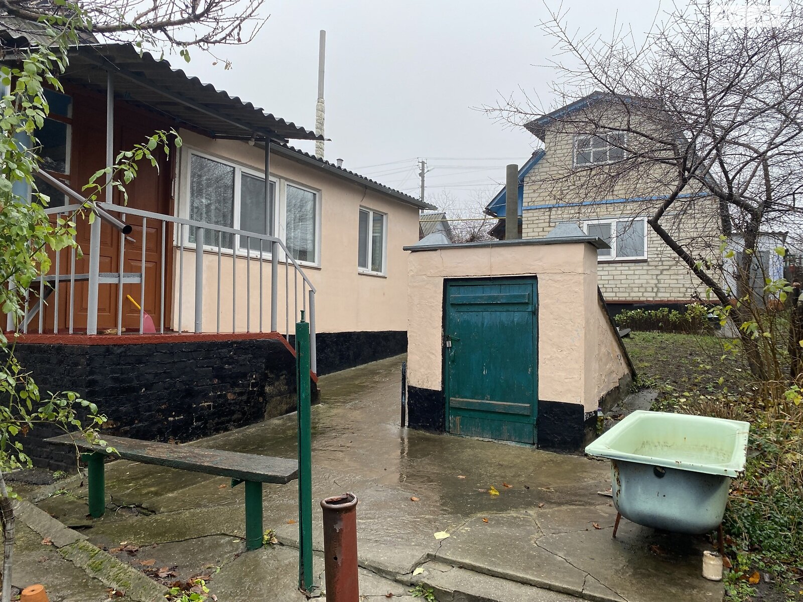 одноэтажный дом с верандой, 74.6 кв. м, кирпич. Продажа в Ржищеве фото 1