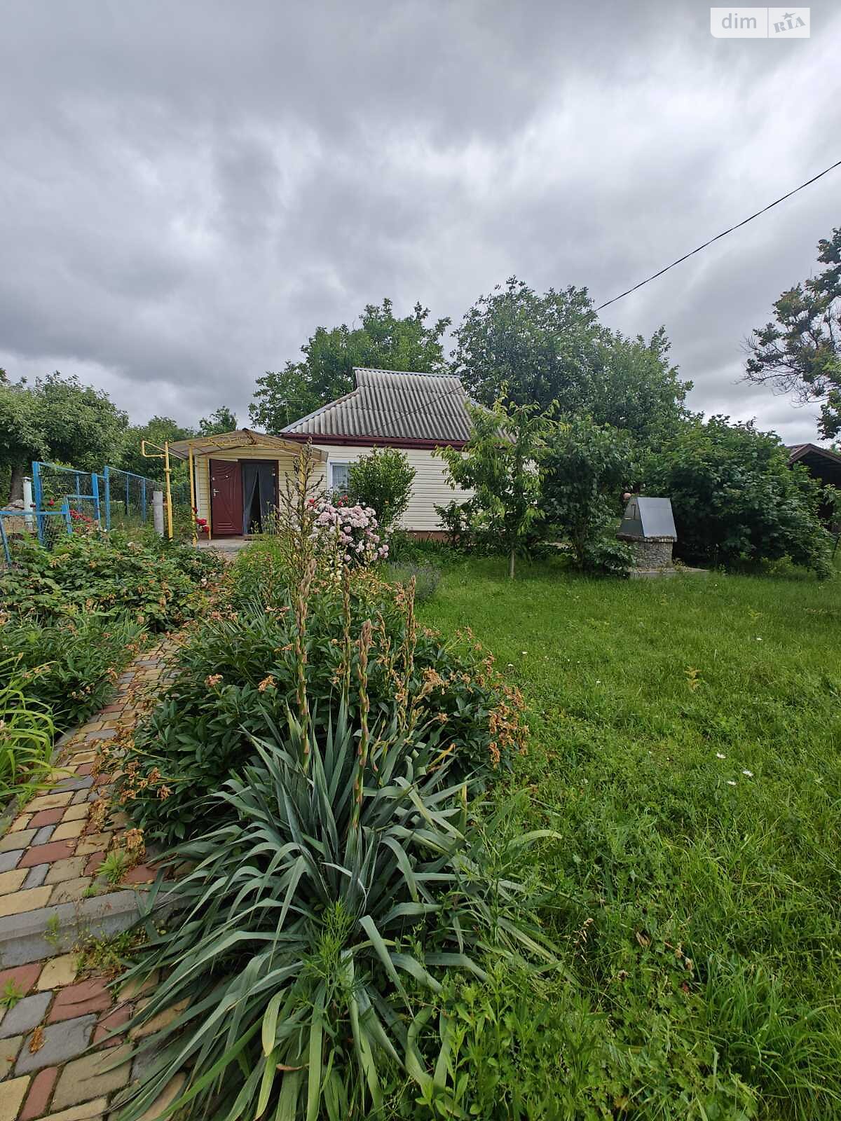 одноповерховий будинок з верандою, 50 кв. м, дерево та цегла. Продаж у Ржищеві фото 1 одноповерховий будинок з верандою, 50 кв. м, дерево та цегла. Продаж у Ржищеві фото 1