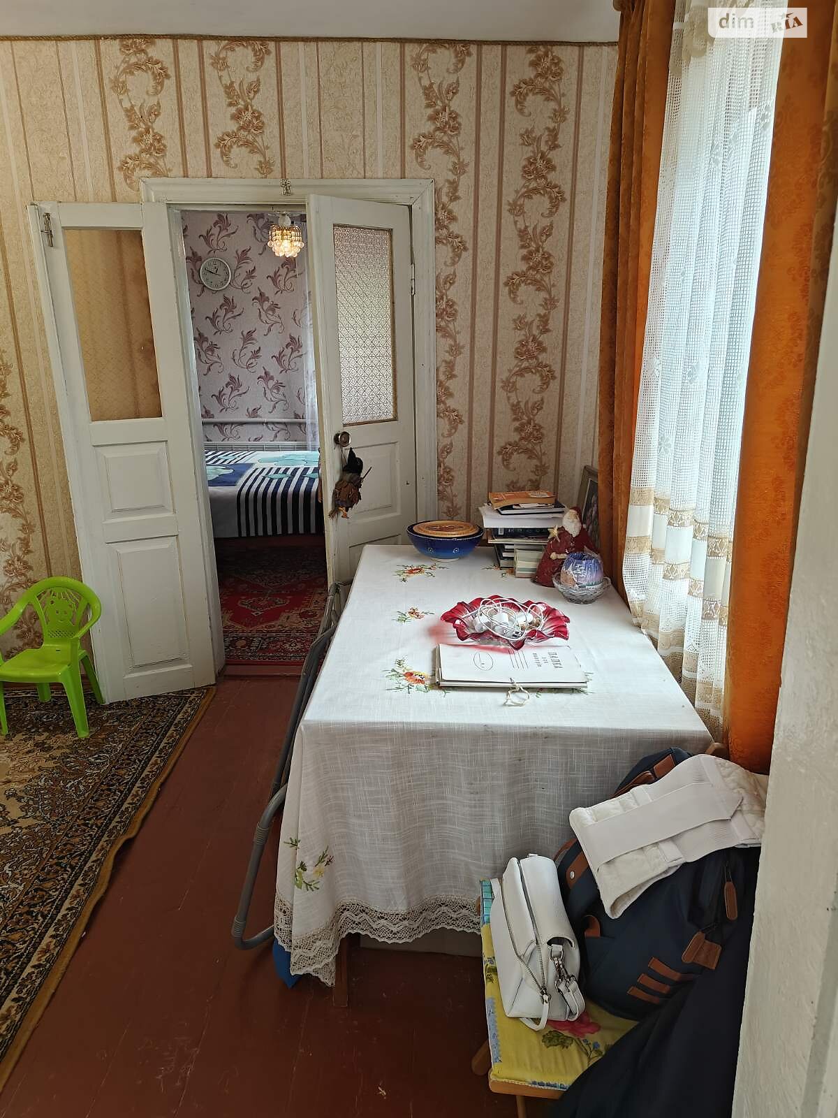 одноповерховий будинок з верандою, 50 кв. м, дерево та цегла. Продаж у Ржищеві фото 1 одноповерховий будинок з верандою, 50 кв. м, дерево та цегла. Продаж у Ржищеві фото 1