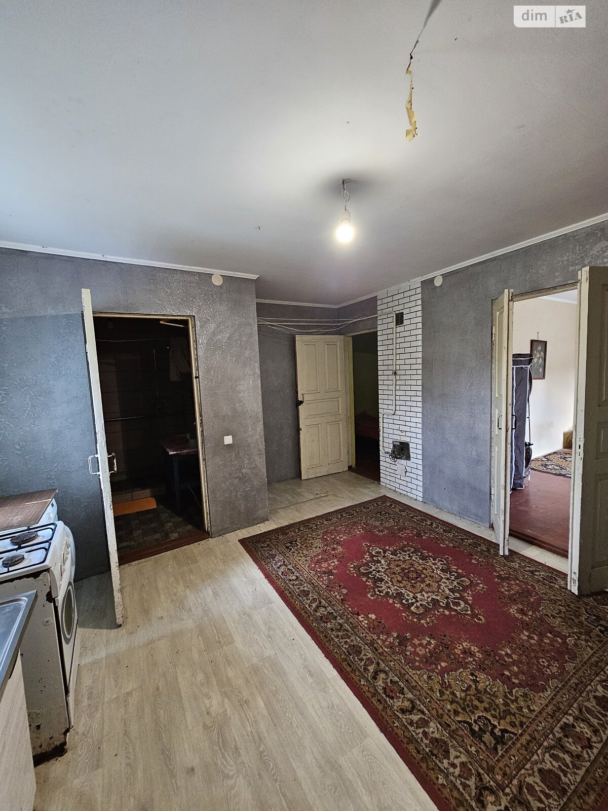 одноэтажный дом с верандой, 58.4 кв. м, кирпич. Продажа в Ржищеве фото 1 одноэтажный дом с верандой, 58.4 кв. м, кирпич. Продажа в Ржищеве фото 1