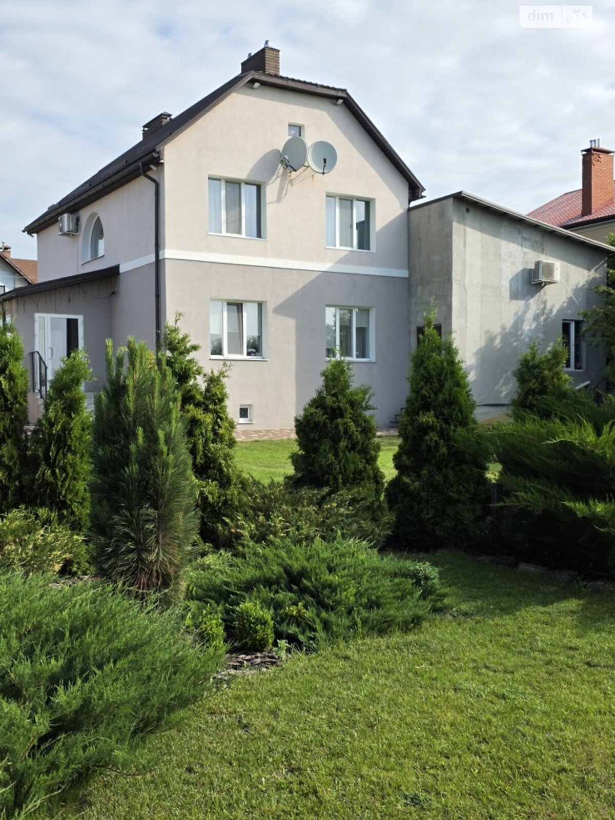 двоповерховий будинок з верандою, 181.6 кв. м, цегла. Продаж у Рогані фото 1