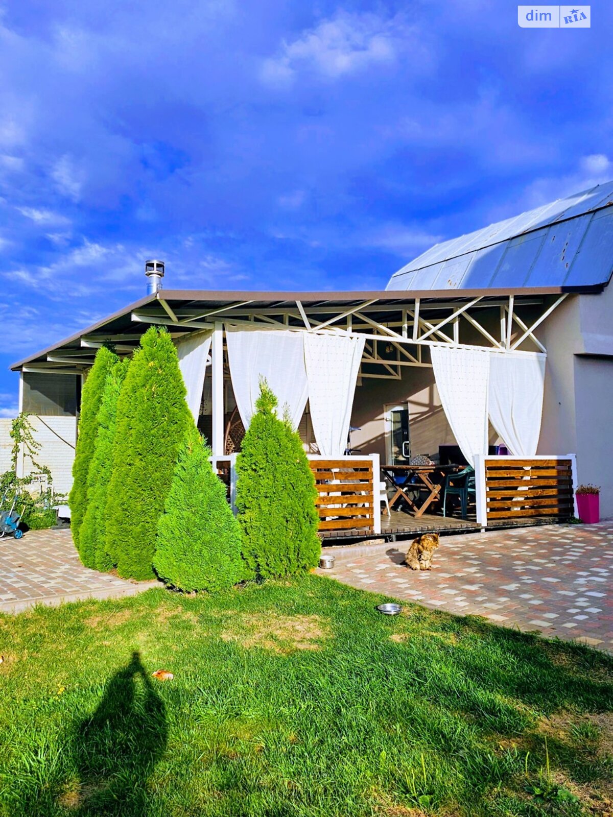 двоповерховий будинок з верандою, 181.6 кв. м, цегла. Продаж у Рогані фото 1