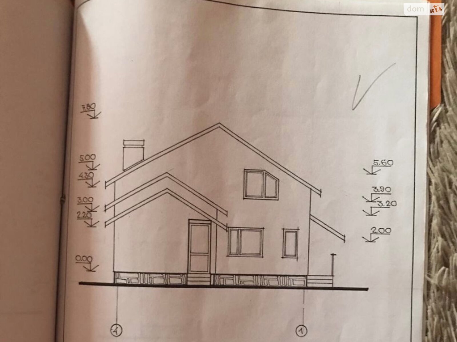 двухэтажный дом с гаражом, 177 кв. м, кирпич. Продажа в Рогатине район Рогатин фото 1
