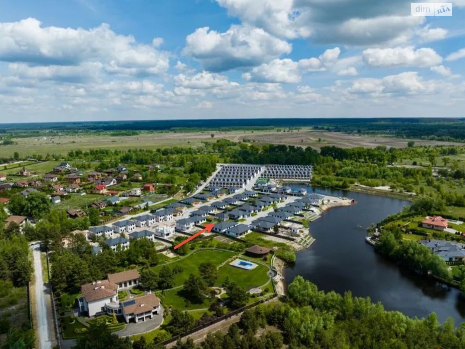 одноповерховий будинок з гаражем, 176.2 кв. м, цегла. Продаж у Рожнах фото 1 одноповерховий будинок з гаражем, 176.2 кв. м, цегла. Продаж у Рожнах фото 1