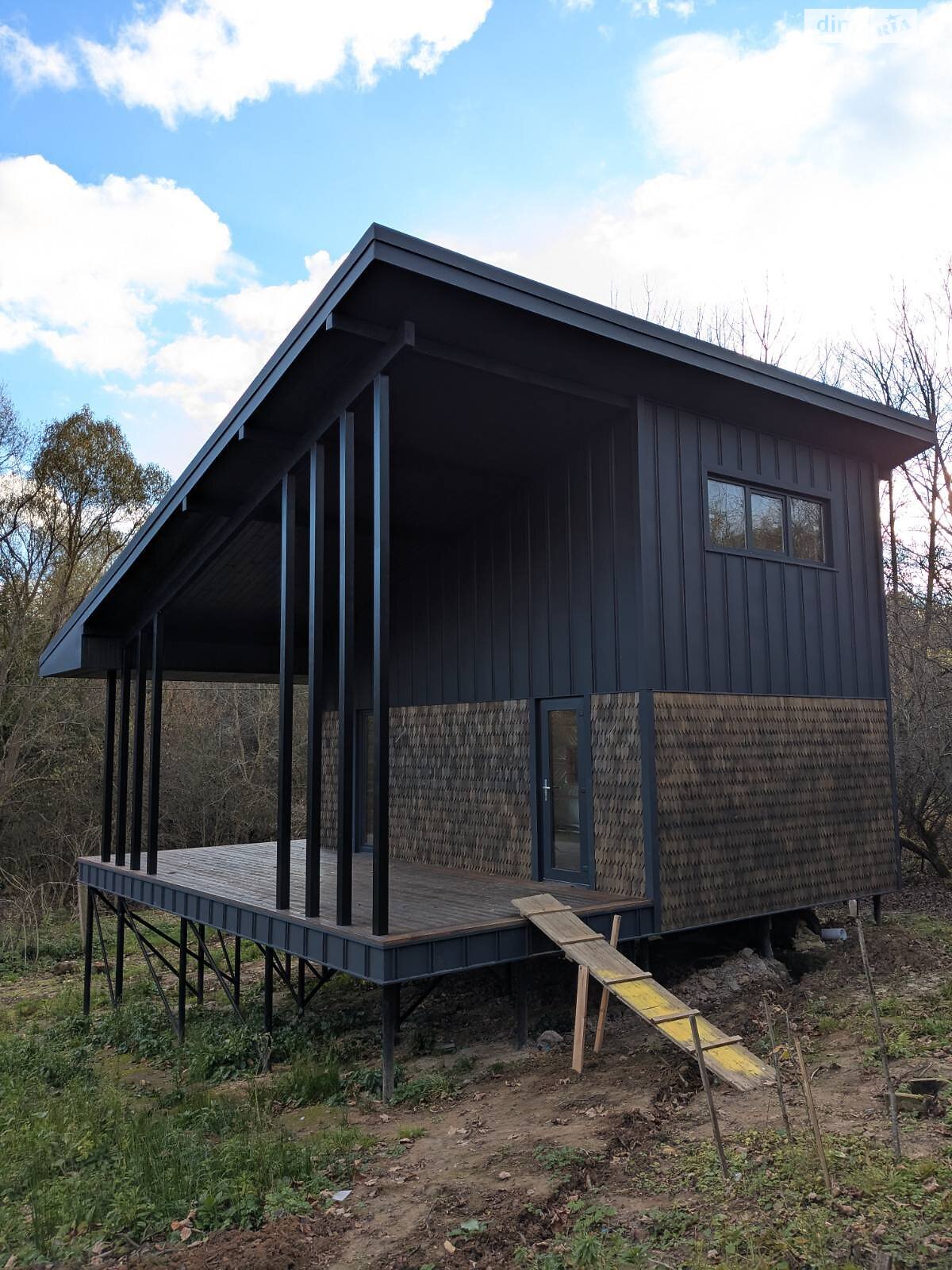 одноэтажный дом, 25.2 кв. м, каркасно-щитовой. Продажа в Рокитном фото 1