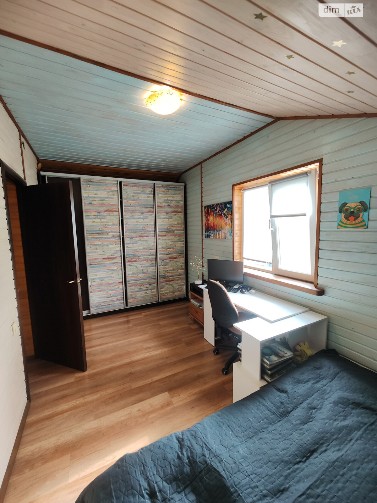 двухэтажный дом с балконом, 129.5 кв. м, сруб. Продажа в Романкове фото 1