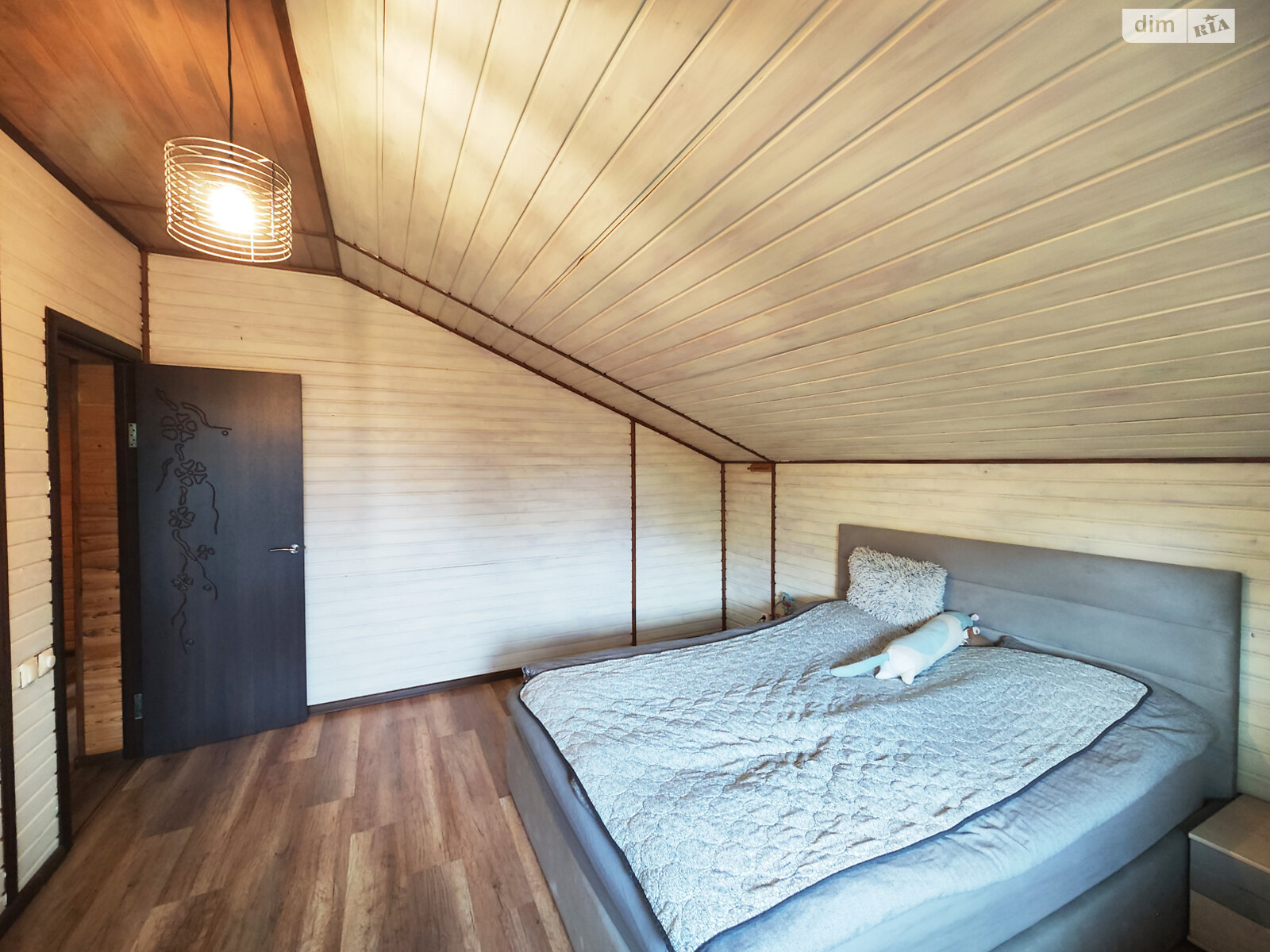 двухэтажный дом с балконом, 129.5 кв. м, сруб. Продажа в Романкове фото 1