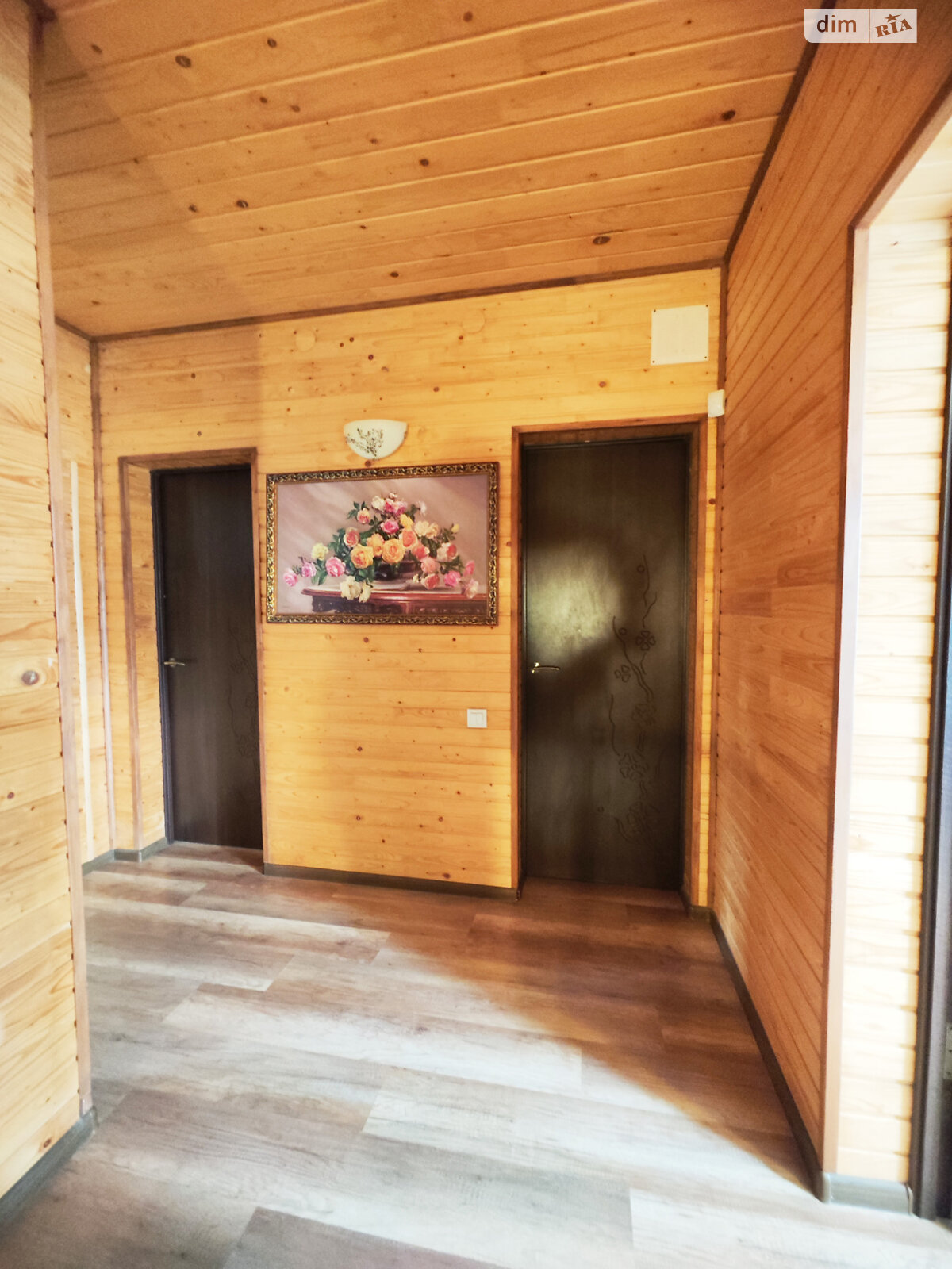 двухэтажный дом с балконом, 129.5 кв. м, сруб. Продажа в Романкове фото 1