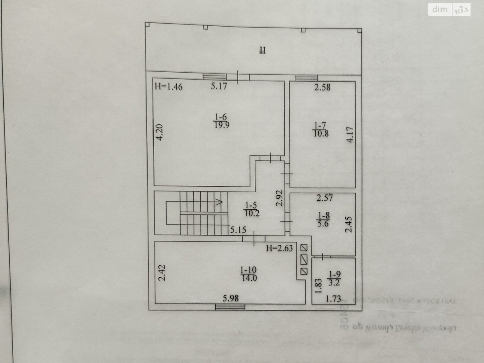 двухэтажный дом с балконом, 129.5 кв. м, сруб. Продажа в Романкове фото 1