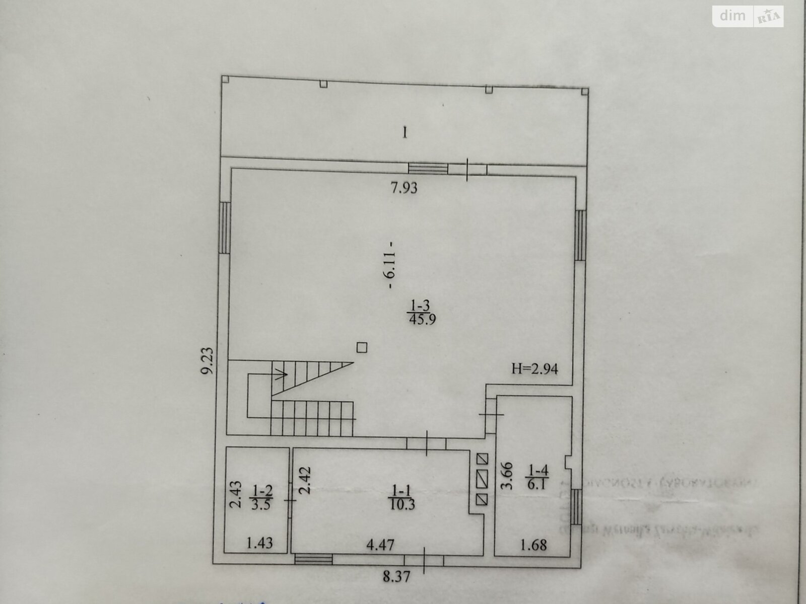 двухэтажный дом с балконом, 129.5 кв. м, сруб. Продажа в Романкове фото 1