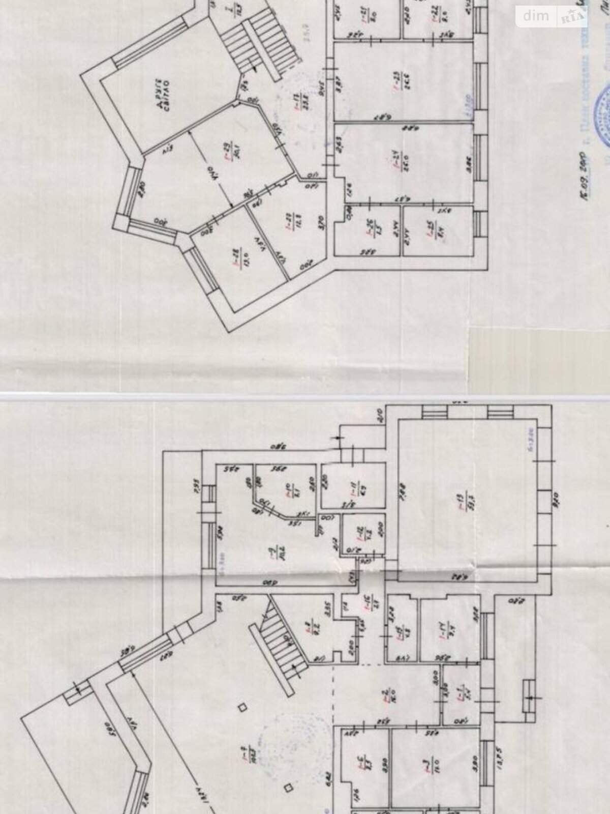 двоповерховий будинок веранда, 550 кв. м, цегла. Продаж у Романкові фото 1