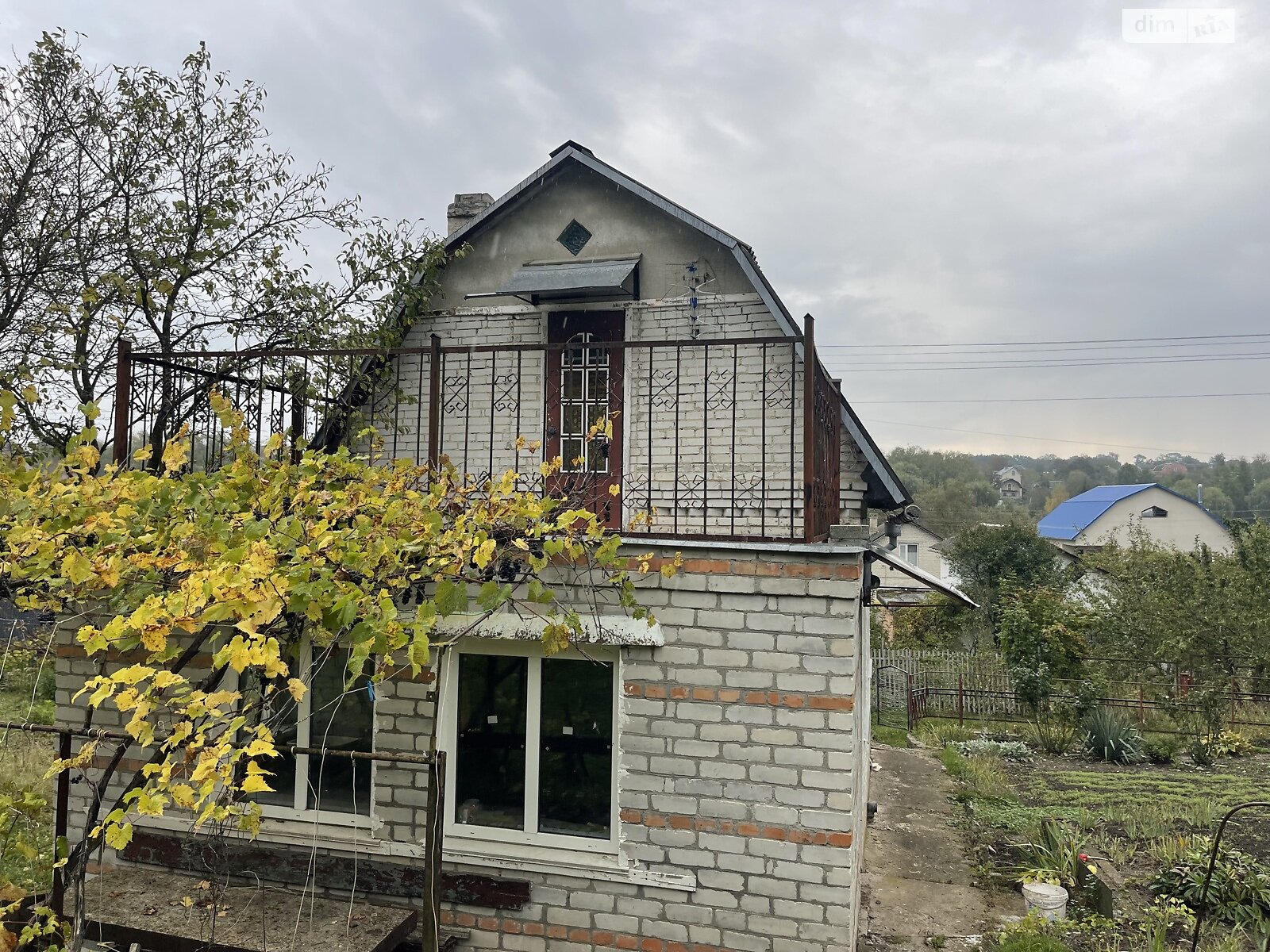 двоповерховий будинок веранда, 52.9 кв. м, цегла. Продаж у Романівці фото 1