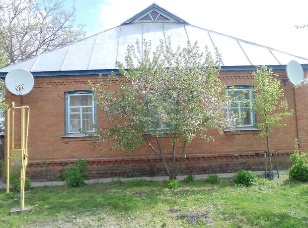 одноповерховий будинок з садом, 142.9 кв. м, цегла. Продаж в Хмельові (Сумська обл.) фото 1 одноповерховий будинок з садом, 142.9 кв. м, цегла. Продаж в Хмельові (Сумська обл.) фото 1