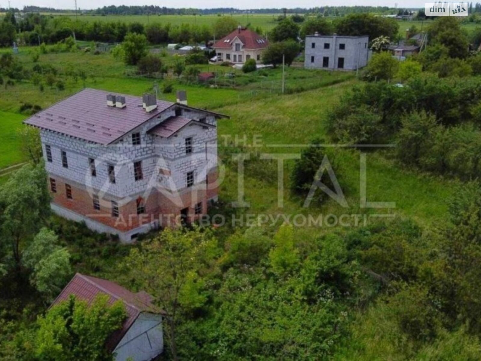 триповерховий будинок, 320 кв. м, кирпич. Продаж в Рославичах, район Ржищів фото 1