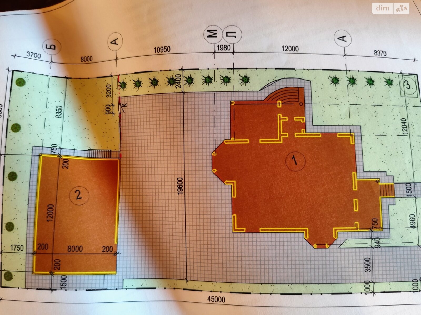 двухэтажный дом с балконом, 220.5 кв. м, кирпич. Продажа в Рованцах фото 1